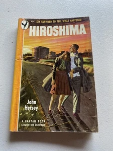 Hiroshima by John Hersey 1948 Bantam Books Vintage Paperback Book WWII - Picture 1 of 3
