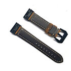 Genuine Leather Watch Wrist Strap Band Bracelet For Garmin Fenix 5 Fenix 5x
