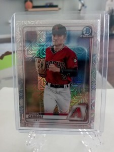2020 Bowman Chrome Mega Box Corbin Carroll Mojo Refractor Prospect #BCP-222