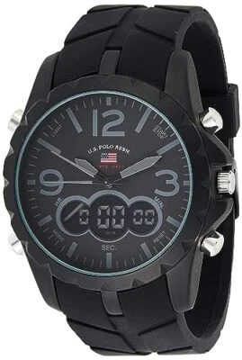 U.S. Polo Assn. Sport Men's US9287 Watch with Black Rubber Band - Image 1 of 4