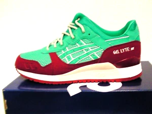 Asics Hombre Zapatillas Correr Gel-lyte III Talla 9.5 us Spectra Verde Nuevas - Imagen 1 de 5