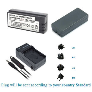 Battery Or Charger Sony NP-FC10 NP-FC11 DSC-P8S DSC-P9 DSC-P10 DSC-P10L DSC-P10