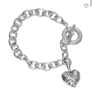 Heart Of Lagos 925 Sterling Silver Philadelphia Charm Toggle Bracelet 6.5” - Picture 1 of 14