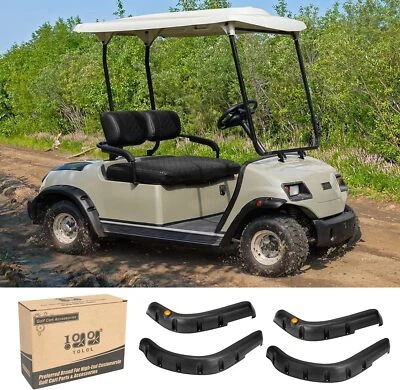 Carro de golf estándar guardabarros delantero trasero llamaradas para Yamaha G14 G16 G19 G20 G22, juego/4 Foto 1 de 4