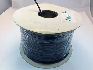 1 ROLLO - CABLE CES 1000FT 6 CONDUCTORES 26GA CABLE 100% COBRE TRENZADO # ZER0009BLK - Imagen 1 de 2