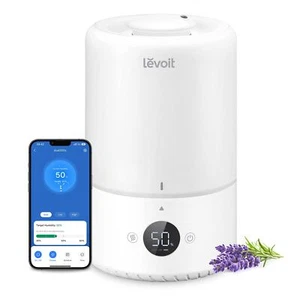 LEVOIT Smart Cool Mist Top Fill Humidifiers for Bedroom with Sensor, Auto Hum... - Picture 1 of 7
