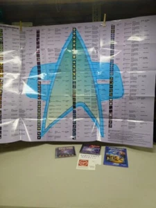 Poster Comando Missione STAR TREK WARP II & RITI DEL GIUDIZIO giochi e libretto ottime condizioni - Foto 1 di 5