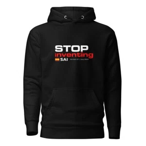 Carlos Sainz Ferrari Formula 1 Stop Inventing Sweat Hoodie - Picture 1 of 12