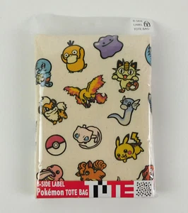 Bolso de Mano Pokemon Etiqueta Lado B Pokemon Tela Bolso Nintendo 15.5 Pulgadas Nuevo - Imagen 1 de 4