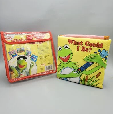Libro interactivo de tela suave de los Muppets What Could I Be Baby Kermit chirridos solapas Foto 1 de 4