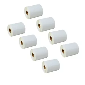 8 rollos 4x6 etiquetas de envío térmicas directas 250/R para persiana enrollable Zebra 2824 Eltron - Imagen 1 de 24