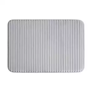 Mainstays Silver Performance Foam 17"x 24" Bath Rug Polyester, Recycled Foam - Picture 1 of 9