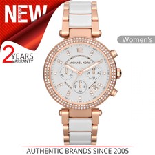 Michael Kors Parker Ladies Watch MK5774│Chronograph Dial│Dual Tone Bracelet Band