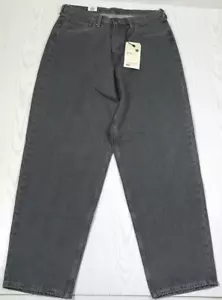 Levi’s Super Baggy Jeans Mens 34x34 Gray Cotton Blend Cordura Strong Skater New - Picture 1 of 11
