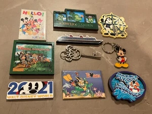 Disney Park Cruise World Tierreich Blume Souvenir Magnete Kühlschrank - Bild 1 von 21