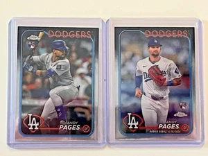 Lot of 12 ANDY PAGES Baseball Cards 2024 Rookie Topps Chrome - Bild 1 von 6