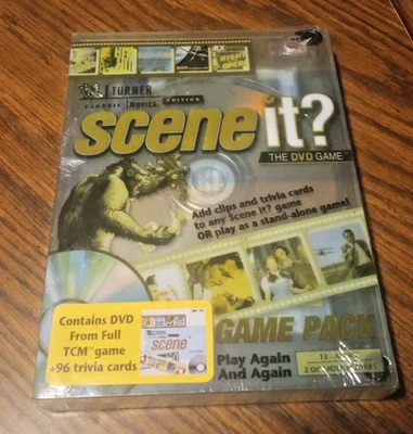 Scene It ? The DVD Game Turner Classic Movies Edition NEW Factory Sealed - Image 1 of 4