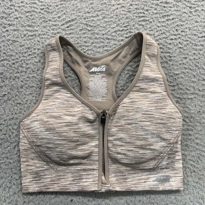 Sujetador deportivo Avia Bra S AV18191 sin costuras cremallera frontal sujetador deportivo Foto 1 de 4