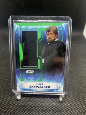 2021 Topps Star Wars Sourced Fabric  Relic Card TROUSER 76/99 LUKE SKYWALKER - Image 1 of 4