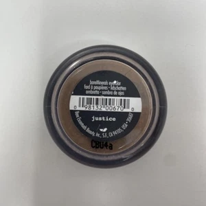 i.d. bareMinerals Eyeshadow JUSTICE Loose Mineral Eyecolor New Sealed - Picture 1 of 3