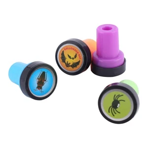 12 Pcs Animal Stamps Kids Halloween Crafts Stamper Party Stampers - Picture 1 of 12