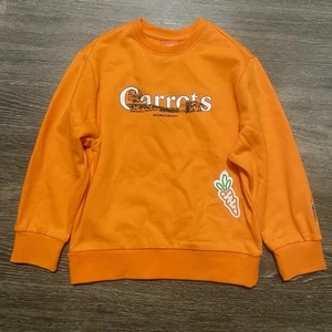 Carrots by Anwar - Kids Graphic Orange Sweatshirt - Carrots Size S (6-7) - Picture 1 of 4