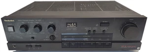 Technics SU-V65A Stereo Integrated Amplifier Black Tested & Faulty Left Channel - Picture 1 of 6