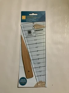 Easy Dresden Set, EZ Quilting Ruler & Creaser 882700 Darlene Zimmerman - Picture 1 of 3