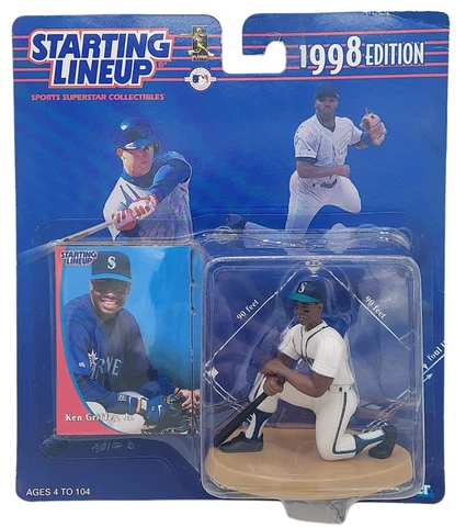 Ken Griffey Jr Kenner Starting Lineup 1998 Edition Baseball Action Figure NEW Cover