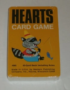 Vintage Whitman Hearts Card Game SEALED 1970's - Picture 1 of 6