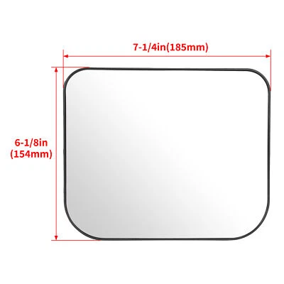 Left or Right Lower View Mirror Glass For Chevy Kodiak GMC Topkick C6500 C7500 - Image 1 of 4