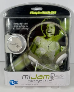 MiJam STAGE Mic For iPod And MP3 Players PC Podcast Audio Jack B2 NEW NIB SEALED - Picture 1 of 7