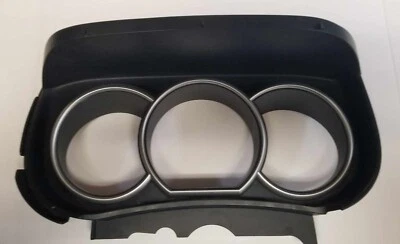 2007-2012 OEM NISSAN VERSA SPEEDOMETER GAUGE CLUSTER TRIM BEZEL BLACK 68240EL00A - Image 1 of 4