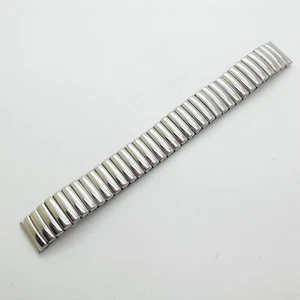 Zugband Uhrenarmband Ersatz Armband Silber Länge 15,5cm Breite 16mm 290430 - Bild 1 von 5
