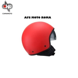 Casco Demi-Jet Beta One Camamoto Rosso opaco Mis. L 59 60 Roma - Imagen 1 de 7