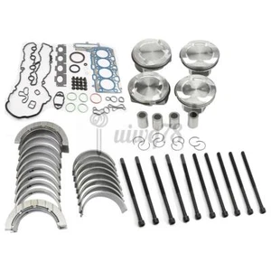 B46 B48 Engine Overhaul Rebuild Kit - Bearings Pistons & Rings Head Bolt For BMW - Picture 1 of 11