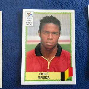 Panini Figurine Euro 2000 Retro velina blu originale Mpenza n 112 - Picture 1 of 1