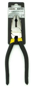 8" Linesman Pliers with Grips, Drop Forged Steel - Picture 1 of 1