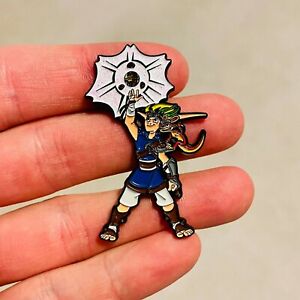 Jak and Daxter Playstation 2 PS2 Video Game Gamer Lapel Hat Pin Nostalgia