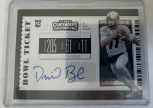 Biglietto David Blough 2019 Panini Contenders Draft Bowl Autografo 44/99  - Foto 1 di 3