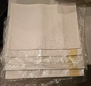 Set Of 5 Lenox Opal Innocence Placemats, Brand NEW, 4 Still Sealed With Tags. - Picture 1 of 3