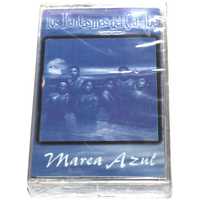 Los Fantasmas Del Caribe - Marea Azul (Cassette Tape 1995) Merengue NEW SEALED - Image 1 of 4