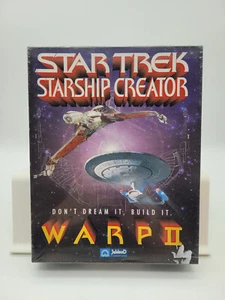 Star Trek Starship Creator Warp II Big Box NEU & SEALED PC Mac CD-ROM - Picture 1 of 6