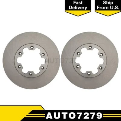 Rotor de freno de disco delantero C-Tek 2 piezas para Nissan NV350 Urvan Foto 1 de 2