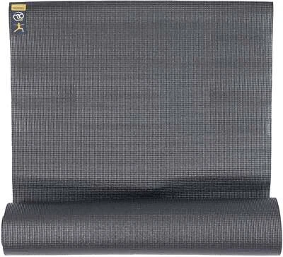Fitness Mad Warrior II 4mm Yoga Mat Grey - Image 1 of 3
