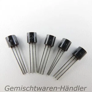 5x Transistor BC557B Transistor: bipolar PNP 50V 100mA 500mW TO92 - Bild 1 von 1