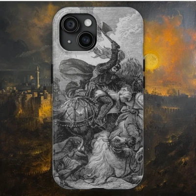 Deus Vult - iPhone/Samsung Galaxy Case - Crusader Host Battle - Image 1 of 4