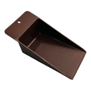 Tupperware Wedge Scoop 1452 Brown Flat Bottom - Picture 1 of 7