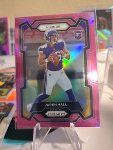 Jaren HALL PINK Prizm 2023 Panini Prizm Rookie RC #367 SP Minnesota Vikings - Picture 1 of 2