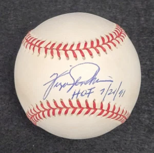 FERGIE JENKINS Signed HOF 91 Official MLB Baseball-HALL OF FAME-CHICAGO CUBS-PSA - Picture 1 of 9